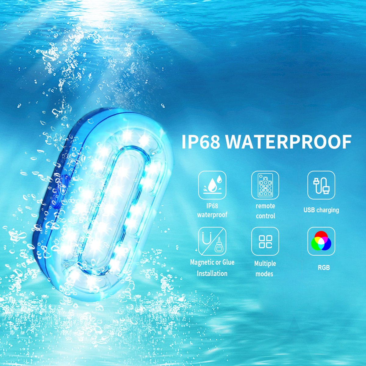 HCP159  充电款泳池灯